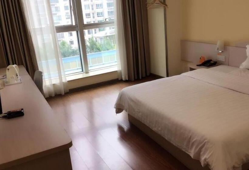 酒店 7 Days Inn Qingdao Liaoyang West Road Xinye Plaza Metro Station