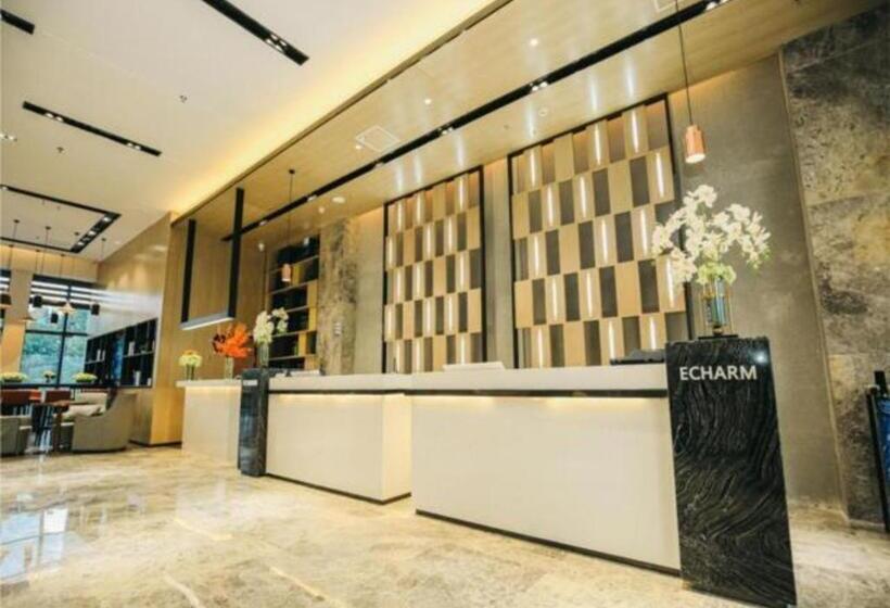 Echarm Hotel Hefei South Station Luogang Central Park Expo Park