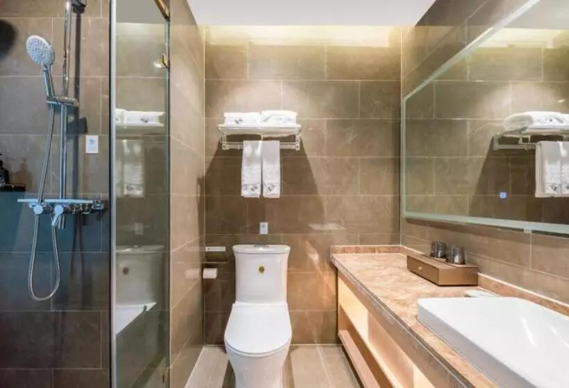 Vx Hotel Beijing Daxing Wufutang Metro Station Zhongke Dianshanggu