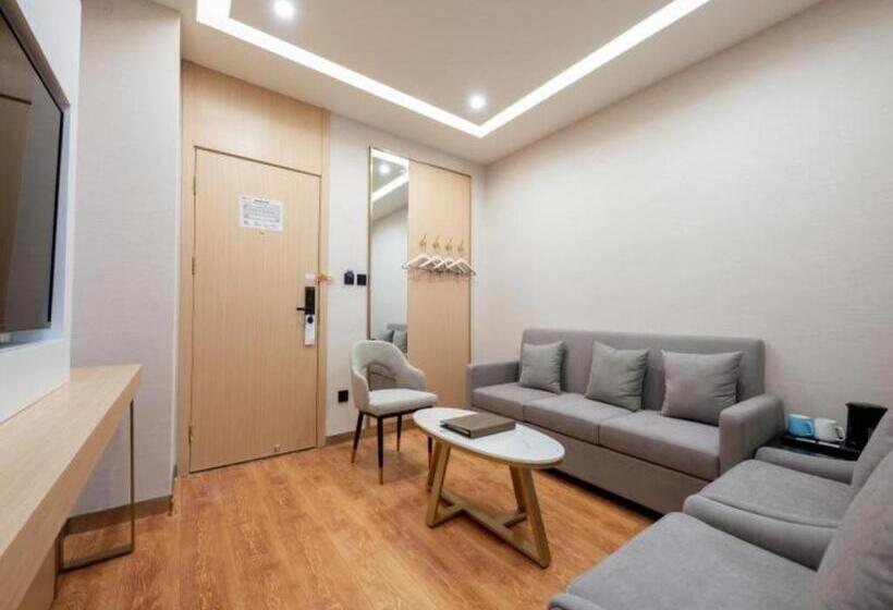 Vx Hotel Beijing Daxing Wufutang Metro Station Zhongke Dianshanggu