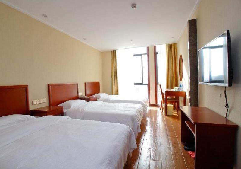 Otel Greentree Inn Anhui Lu An Huoshan County Government Carservice City Business