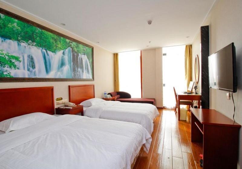 Otel Greentree Inn Anhui Lu An Huoshan County Government Carservice City Business