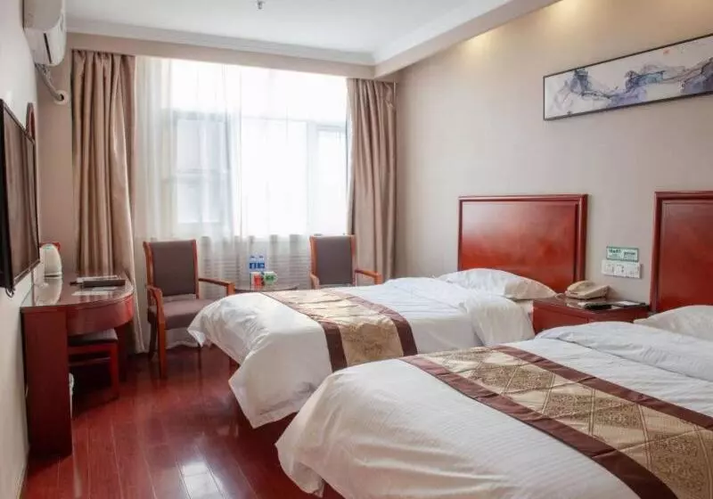 Hotelli Greentree Inn Tianjin Wuqing Yongyangw)road Renmin Hospital Express