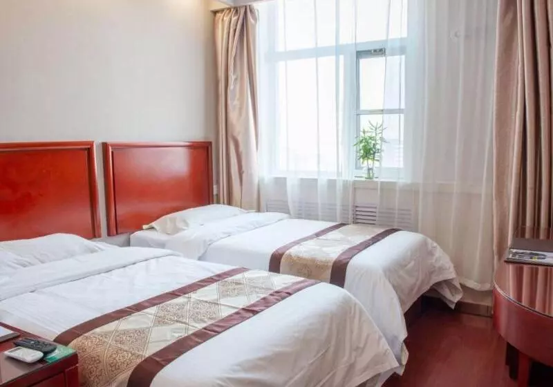 Hotelli Greentree Inn Tianjin Wuqing Yongyangw)road Renmin Hospital Express