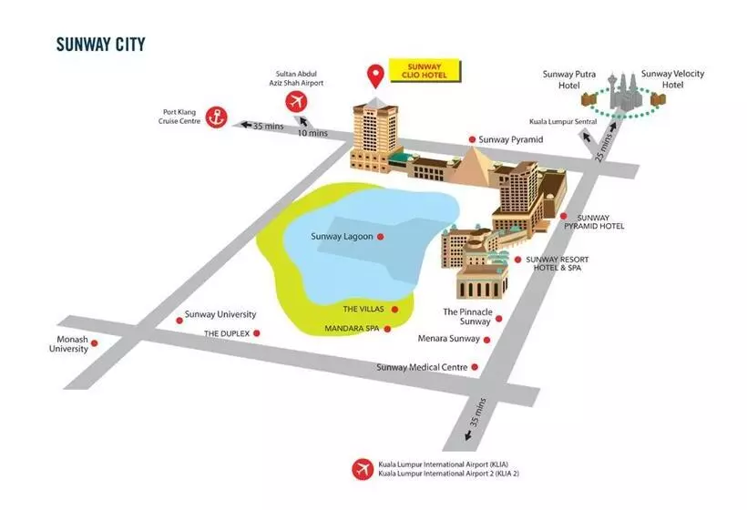 Hotelli Sunway Lagoon