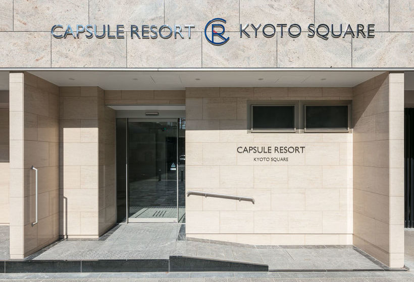 בית מלון כפרי Capsule Resort Kyoto Square