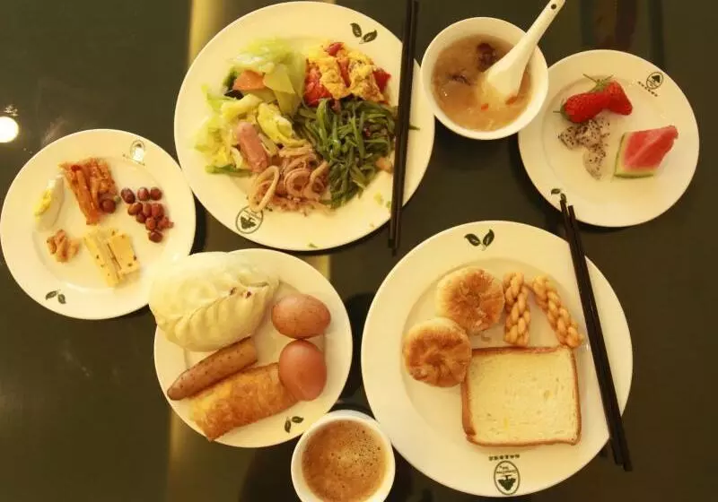 Hotelli Greentree Inn Shandong Yantai Fushan District Yongda Street Express