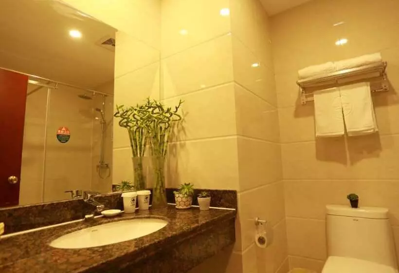 Hotelli Greentree Inn Shandong Yantai Fushan District Yongda Street Express