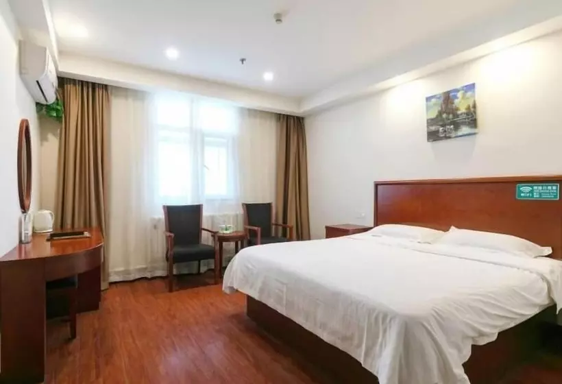 Hotelli Greentree Inn Shandong Yantai Fushan District Yongda Street Express