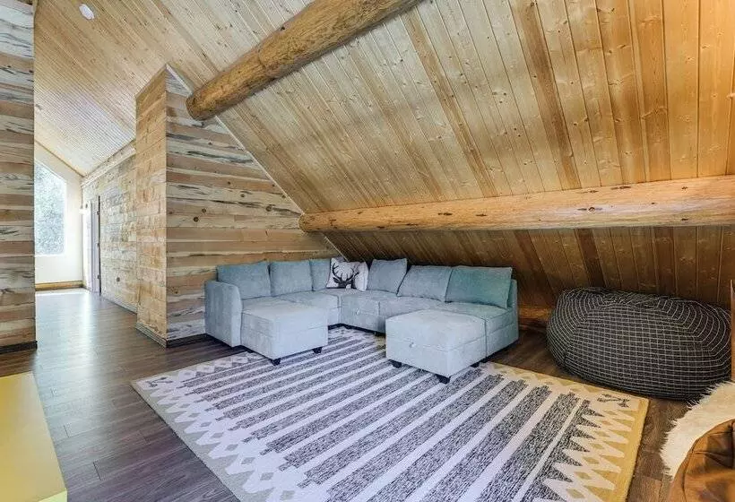 Riverfront Montana Log Cabin W/ Mountain Views!