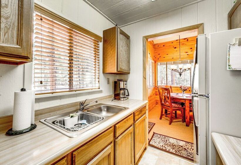 Hike & Atv: Secluded Happy Jack Cabin W/ Deck