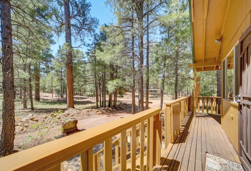 Hike & Atv: Secluded Happy Jack Cabin W/ Deck