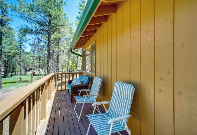 Hike & Atv: Secluded Happy Jack Cabin W/ Deck