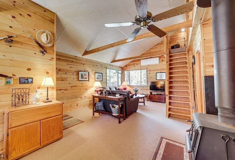 Hike & Atv: Secluded Happy Jack Cabin W/ Deck