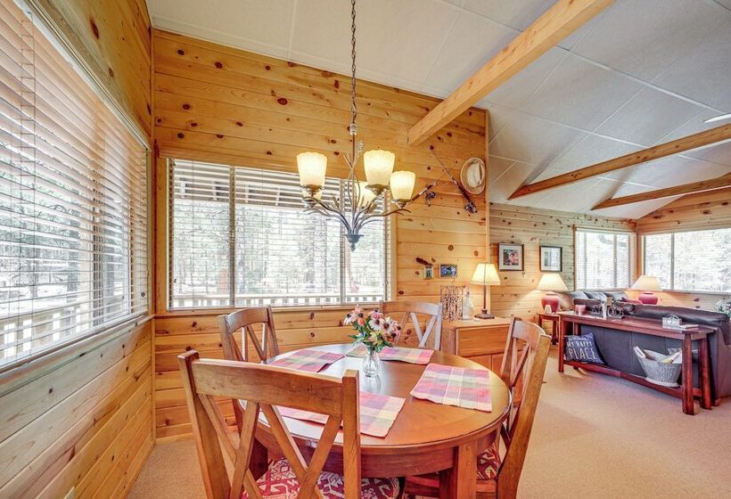 Hike & Atv: Secluded Happy Jack Cabin W/ Deck