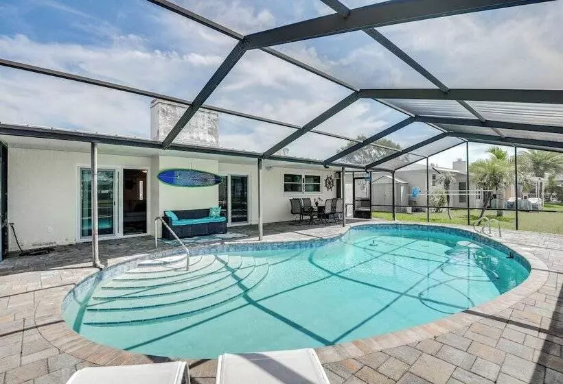 Sunny South Daytona Home W/ Private Boat Dock!