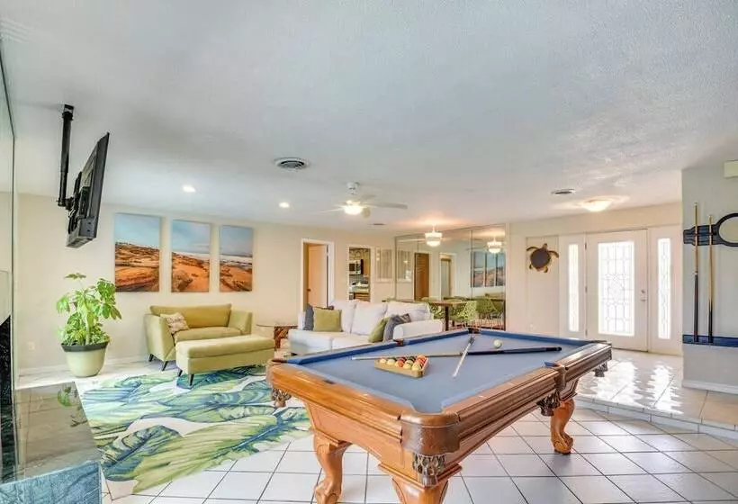 Sunny South Daytona Home W/ Private Boat Dock!