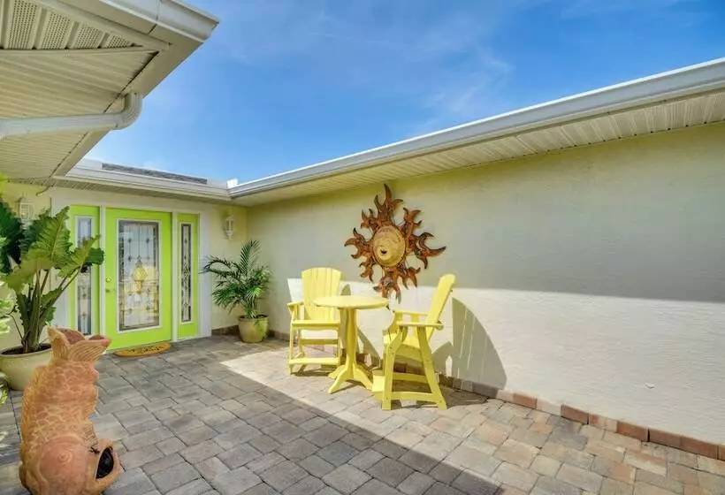 Sunny South Daytona Home W/ Private Boat Dock!