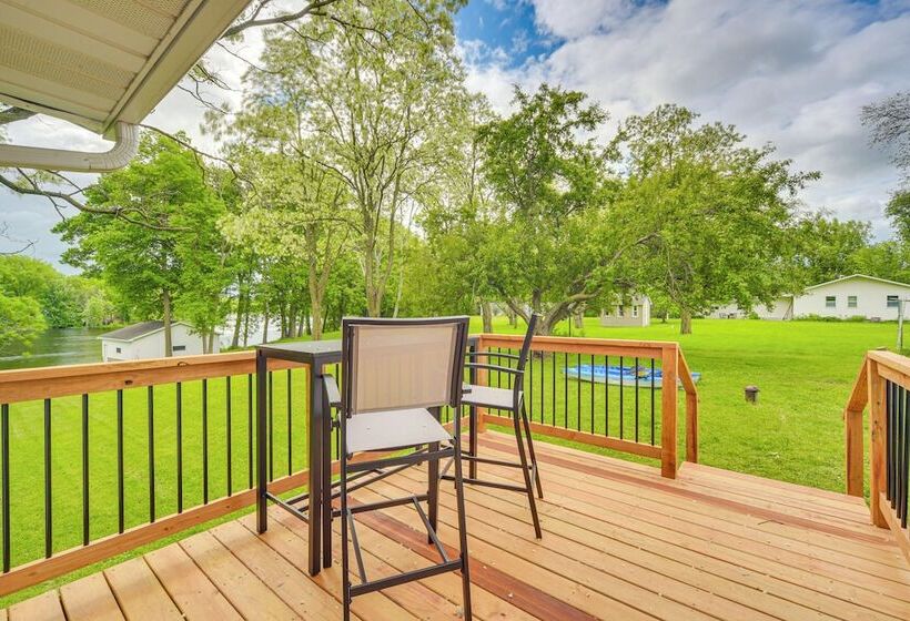 Waterfront Pine City Vacation Home W/ Dock!