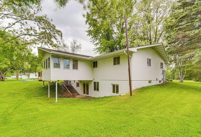 Waterfront Pine City Vacation Home W/ Dock!