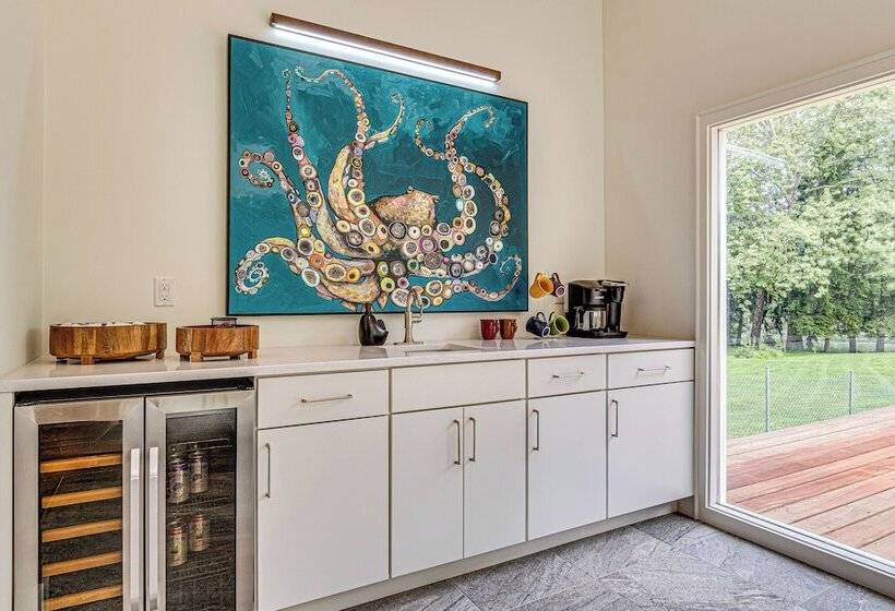 Mid Century Modern Lake Cottage In Indiana!