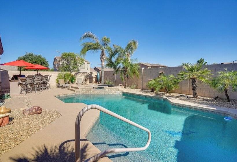 Surprise Home W/ Patio & Pool: Walk To Parks!