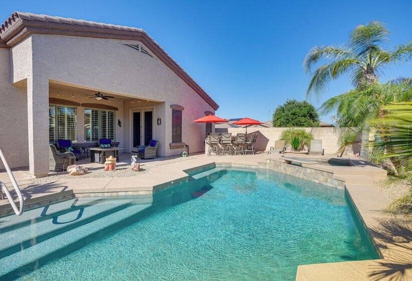 Surprise Home W/ Patio & Pool: Walk To Parks!
