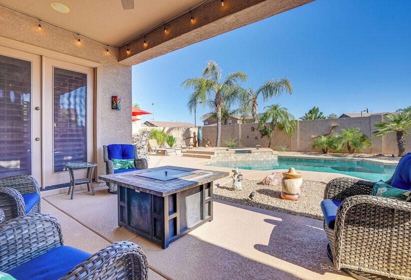 Surprise Home W/ Patio & Pool: Walk To Parks!