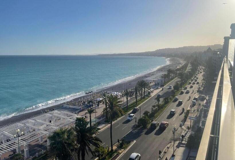 پانسیون Studio With Terrace & Rooftop Pool In Promenade Des Anglais