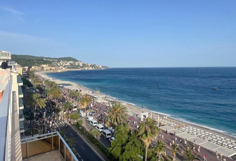 پانسیون Studio With Terrace & Rooftop Pool In Promenade Des Anglais