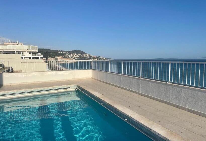 پانسیون Studio With Terrace & Rooftop Pool In Promenade Des Anglais