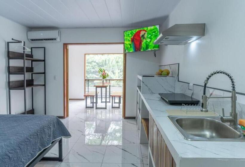 Studio With Ac, Smart Tv, Kitchen, Bath Pool 4