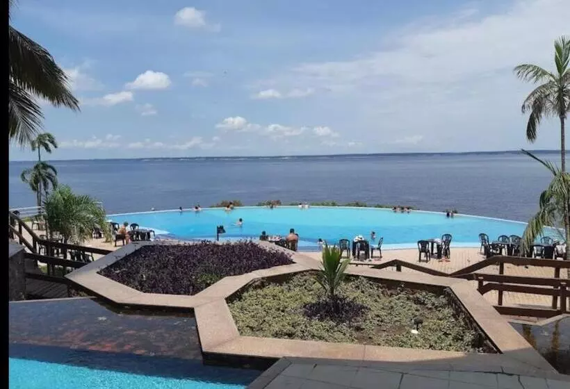 هتل Flat No Condomínio Do Edifício Tropical Executive E Residence Com Vista Para O Rio