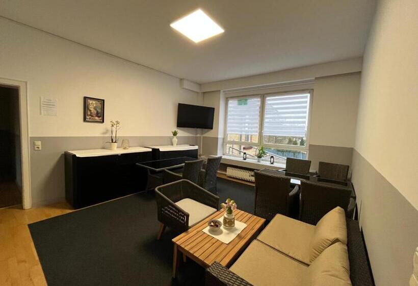 펜션 Doppelzimmer Mit Bad Fernseher