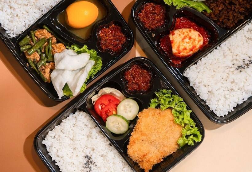 בית מלון כפרי Bobopod Alun Alun Bandung