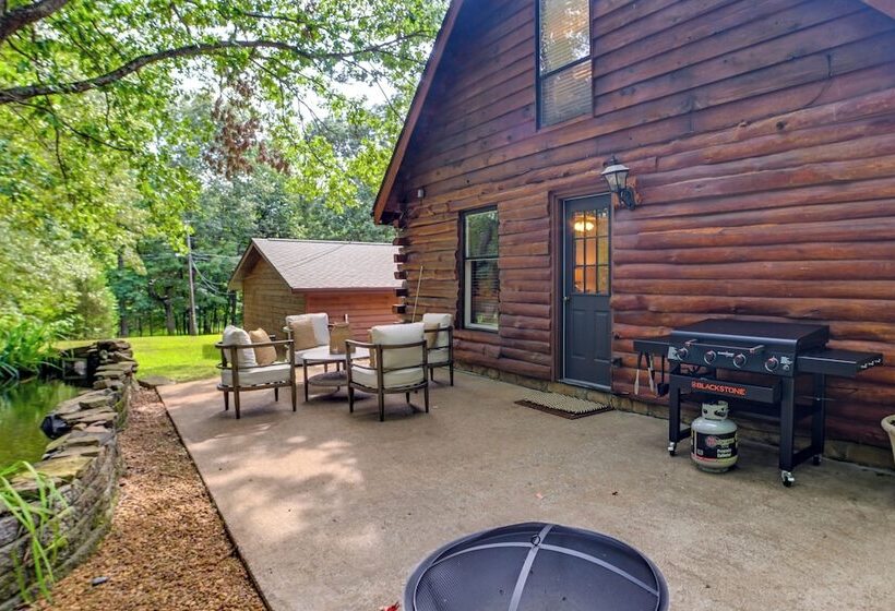 Lovely Gilbertsville Cabin W/ Patio, 4 Mi To Water