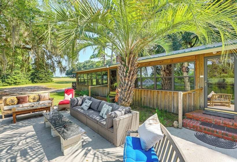 Pet Friendly Ehrhardt Home W/ Private Pond & Yard!