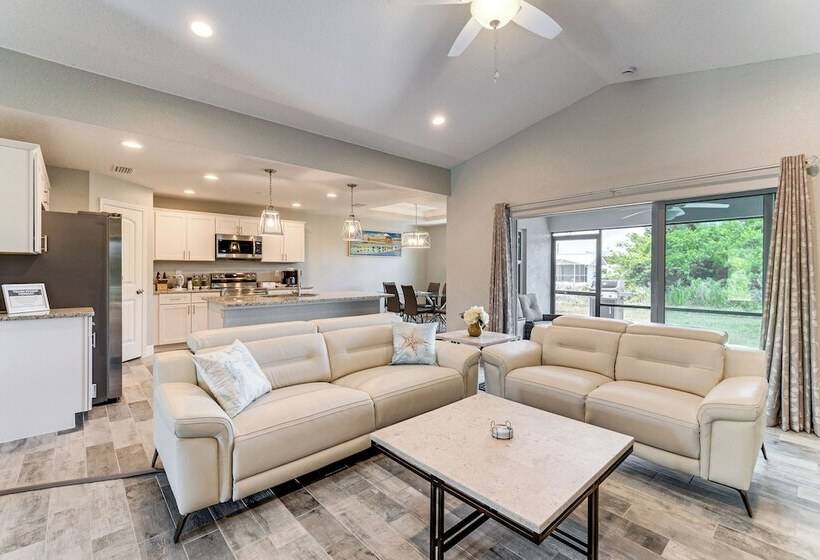 South Gulf Cove Retreat W/ Grill 13 Mi To Beach!