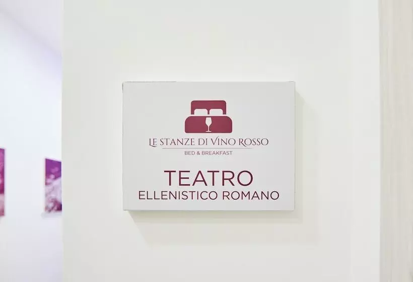 Aamiaismajoitus (B&B) Le Stanze Di Vino Rosso