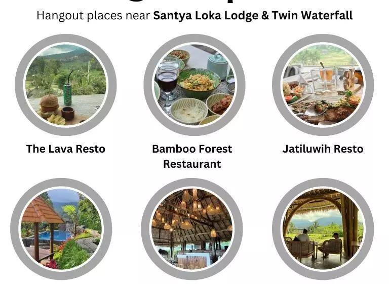 ペンション Santya Loka Lodge & Twin Waterfall