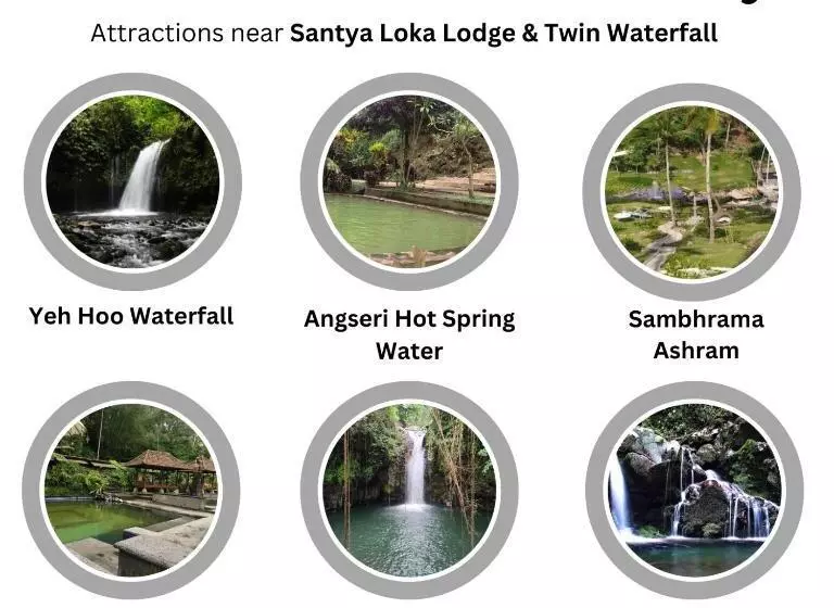 ペンション Santya Loka Lodge & Twin Waterfall