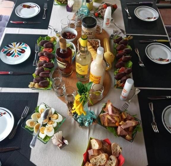 تختخواب و صبحانه Chambres D Hotes Du Moulin De Saint Félix Chambre Iguana