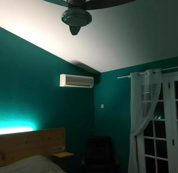 تختخواب و صبحانه Chambres D Hotes Du Moulin De Saint Félix Chambre Iguana