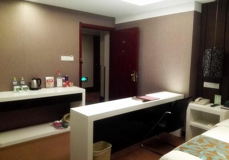 בית מלון כפרי Greentree Inn Shandong Zibo Railway Station Jinjing Avenue Business