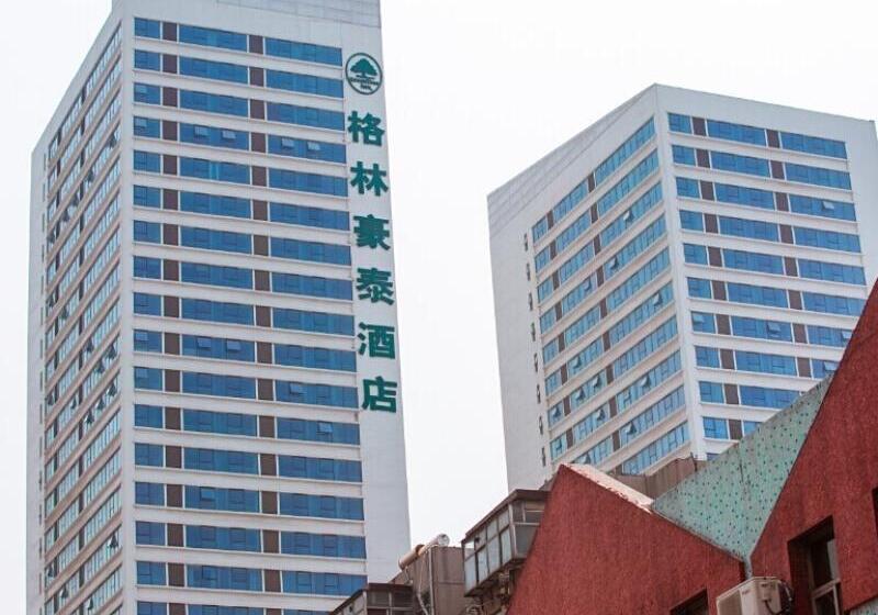 בית מלון כפרי Greentree Inn Shandong Zibo Railway Station Jinjing Avenue Business