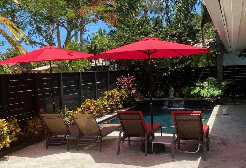 膳宿费 Riverbank Guesthouse Wilton Manors