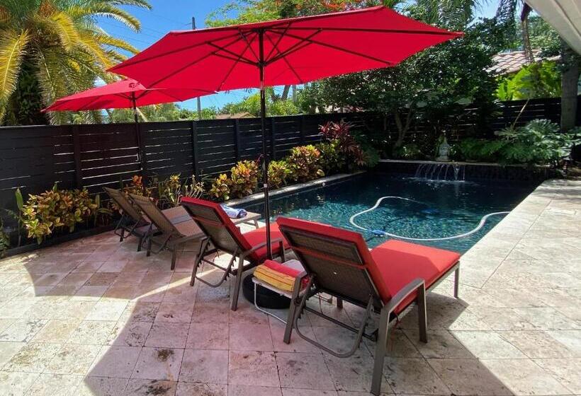 膳宿费 Riverbank Guesthouse Wilton Manors