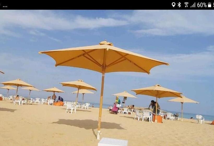 شاليه بقرية بلومار السخنة