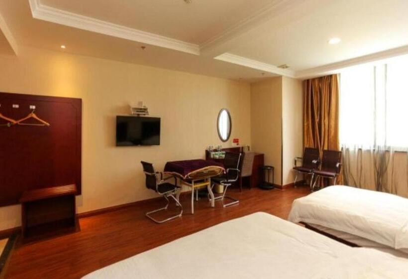 בית מלון כפרי Greentree Inn Jiangsu Province Wuxi City Nanhu Jiayuan Metro Station