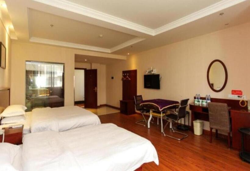 בית מלון כפרי Greentree Inn Jiangsu Province Wuxi City Nanhu Jiayuan Metro Station